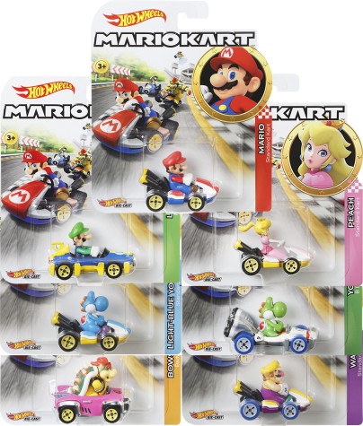 Hot wheels Mario Kart Surtido