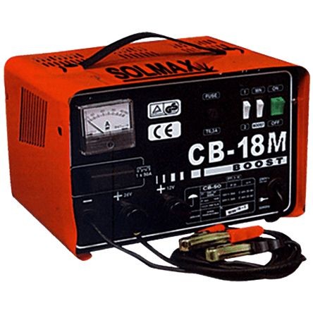 Cargador de batería vehicular CB-18M 6/12V 7A