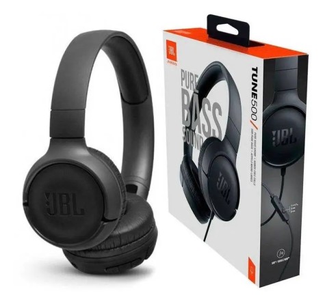 Auricular JBL Tune 500 Black