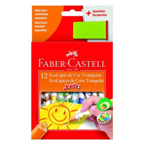 ECOLAPICES TRIANGULARES FABER CASTELL X 12 U